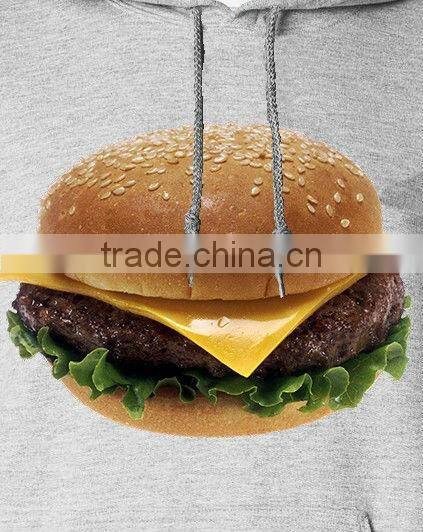 mmm Cheeseburger ! Hoodie - delicious foodie sweater - Bar-b-que Burger