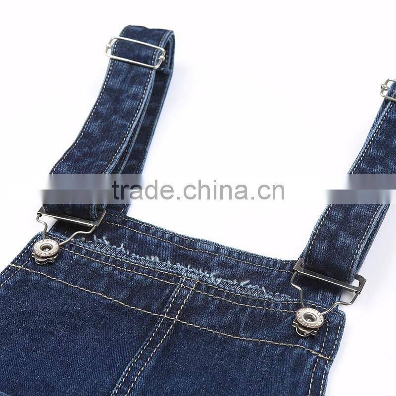 2016 Hot Sale Women Suspender Skirt Women Jean Skirt Denim Skirt