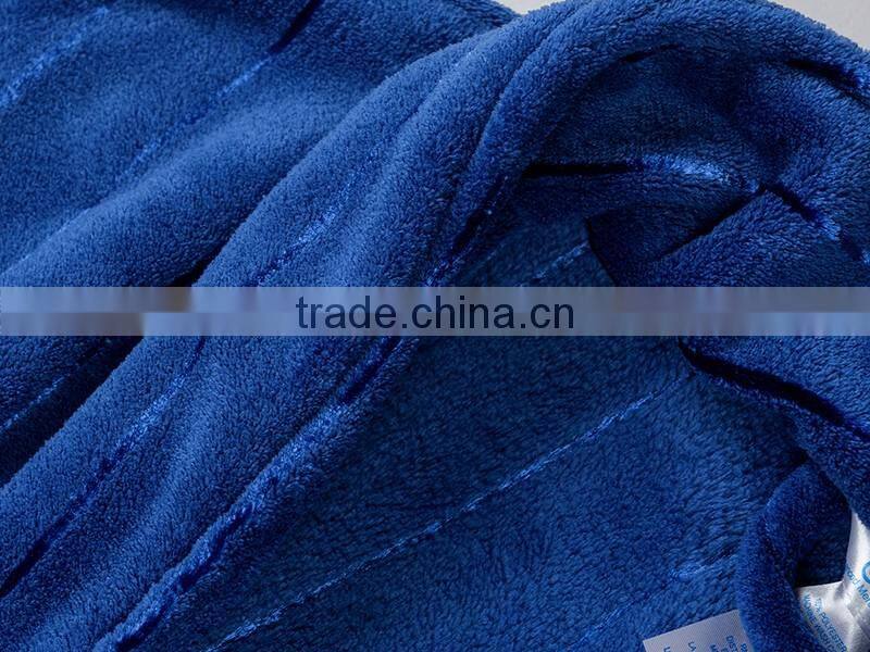 OEM custom factory warm windbreak 100% polyester silk pajamas
