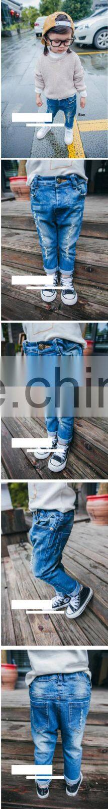 3JM0116 kids child's jeans MOQ 300pcs