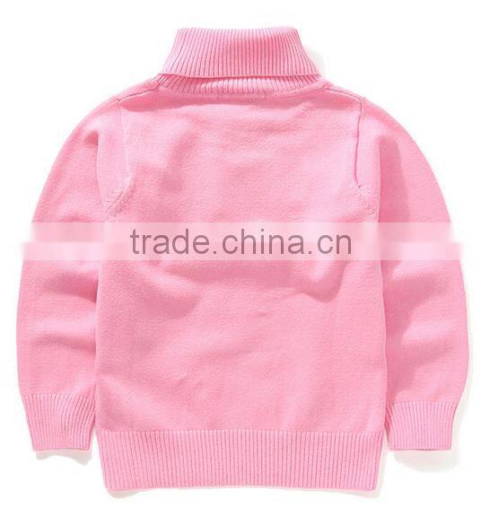 Autumn Kids hand knitted acrylic cable knit pullover sweater design