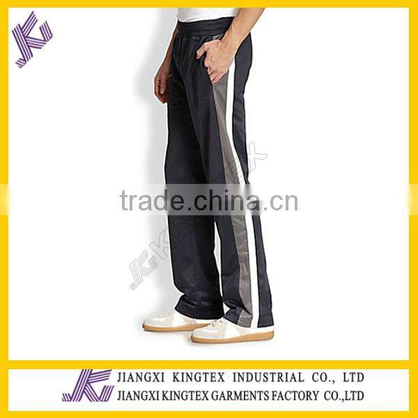 Color block Track Jacket and pants,Simple color blocking track jacket and pants,2014 stripe style jacket sets