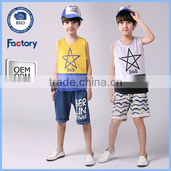 Hot sale child clothes boys t-shirts, custom children's t-shirts, high quality children's boys t-shirts