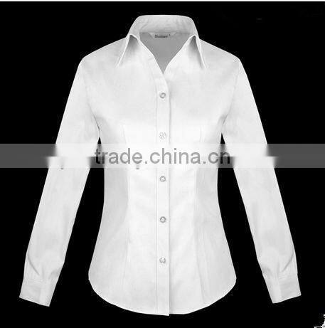 cheap wholesale hot selling fashionable elegant hotel manager uniform cotton shirts