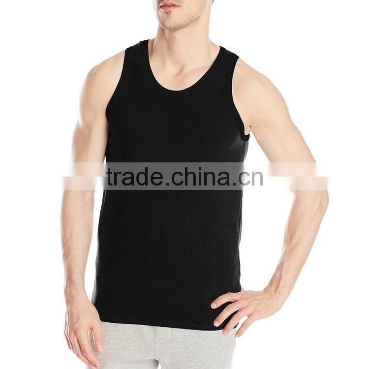 China Manufacturer Bulk Bodybuilding 100 Cotton Mens Stringer Tank Top Wholesale