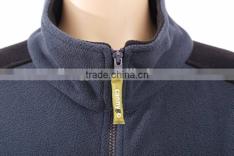 Men's polyester customized designs black winter coat