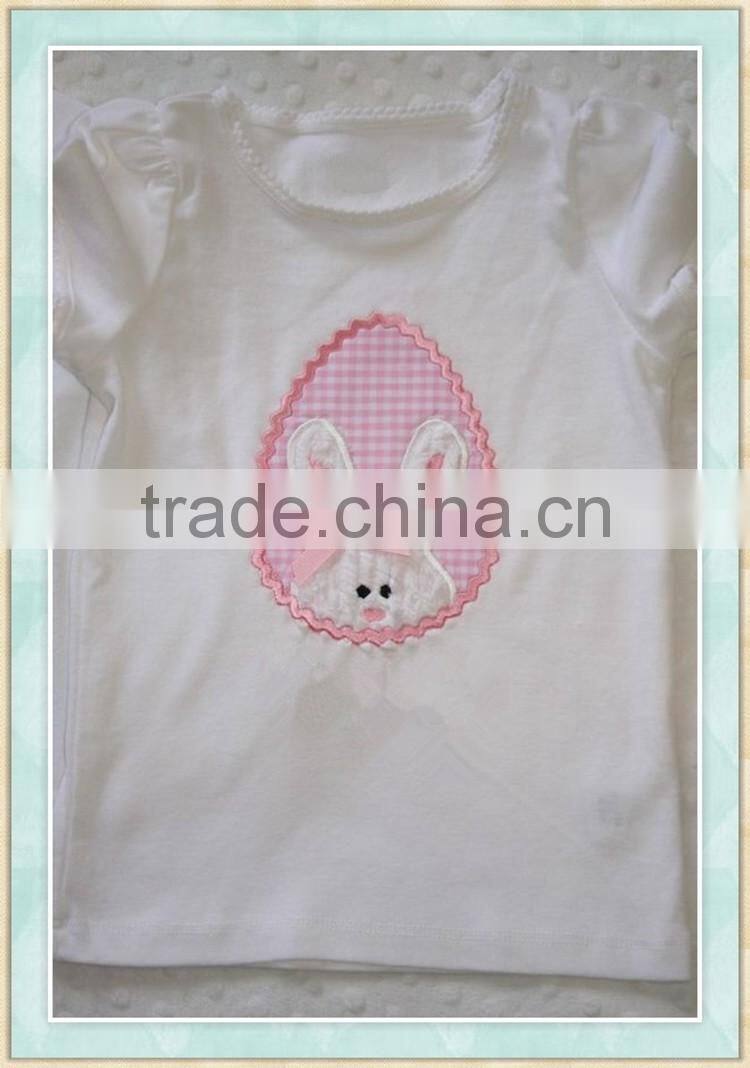 Easter girl's bunny shirts easter boutique clothing children's wear baby shirt