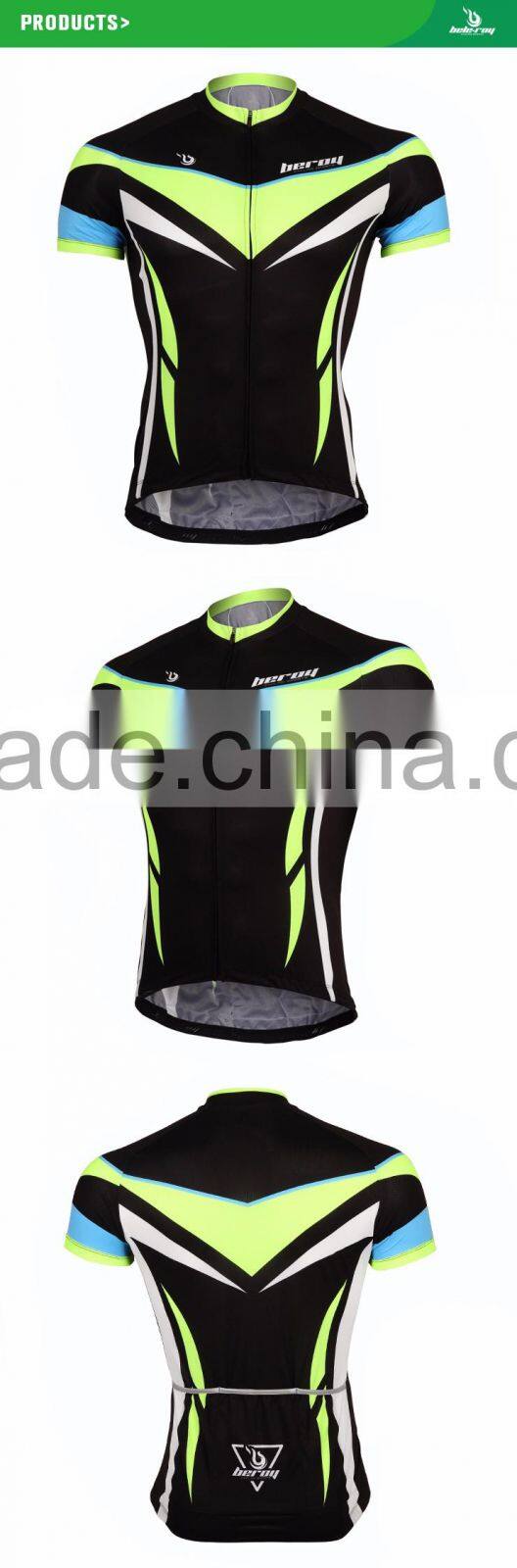 BEROY specialized short sleeve triathlon bike wear,ciclismo bmx bike jersey for men