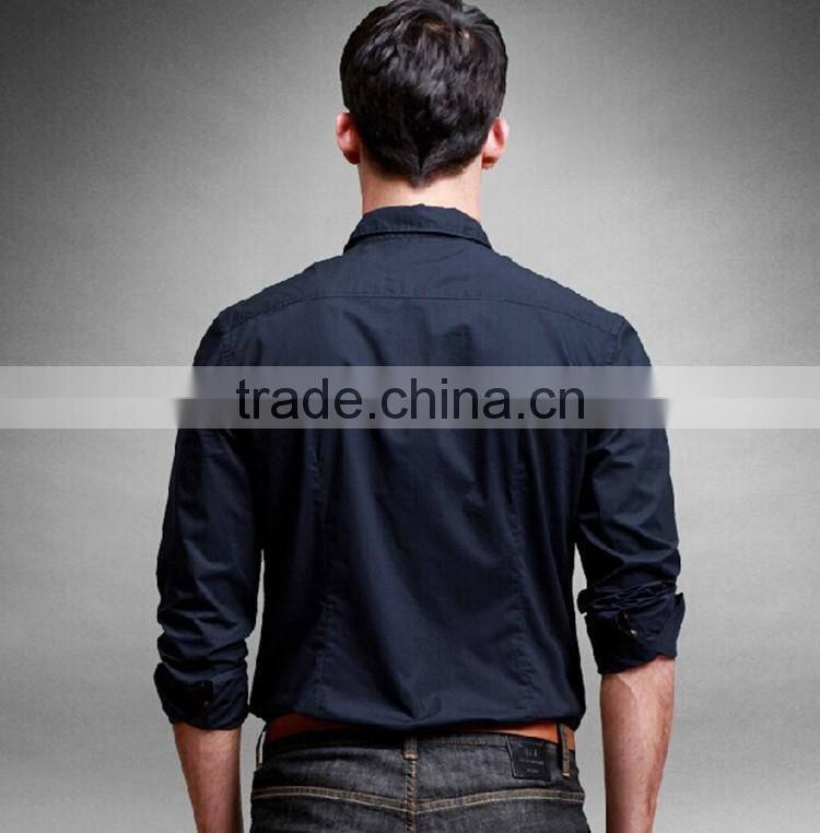 Fashion men beautiful shirt fancy dress shirt for men stitching