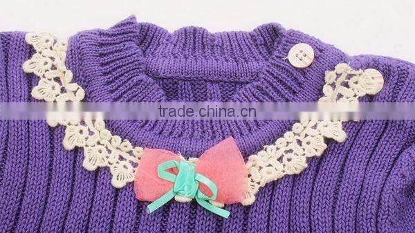 Wholesale Latest Sweater Design for Flower Girl Dress