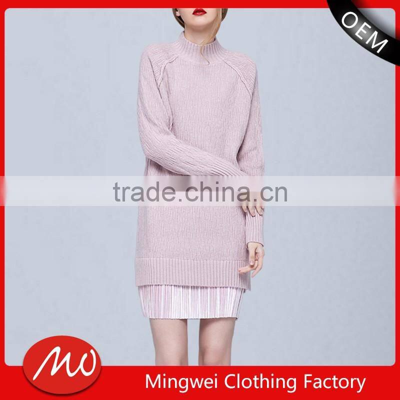 oem factory china clothing 100% cotton fashion crewneck sweater for men