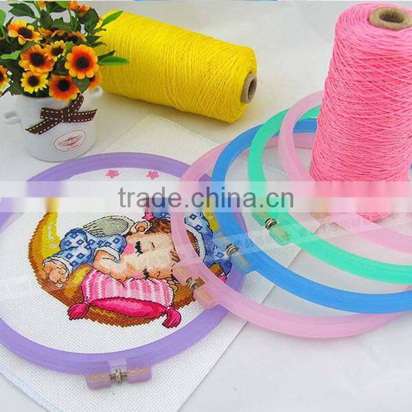 Embroidery hoop multi-purpose adjustable 27 cm diameter multi-color optional sell
