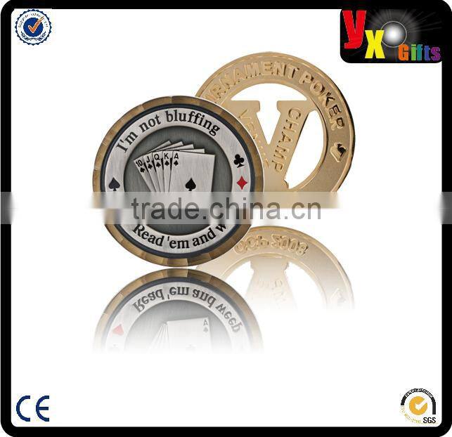 home decor/2014 Manufactory production dragon metal souvenir coin