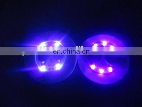 Novelty Gift Special Custom bottle sticker led UV Black Light Bar Drink Coasters