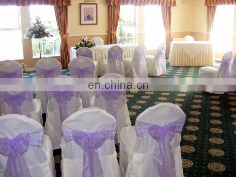 Wholesale Plain Burlap Wedding Chair Tie Backs