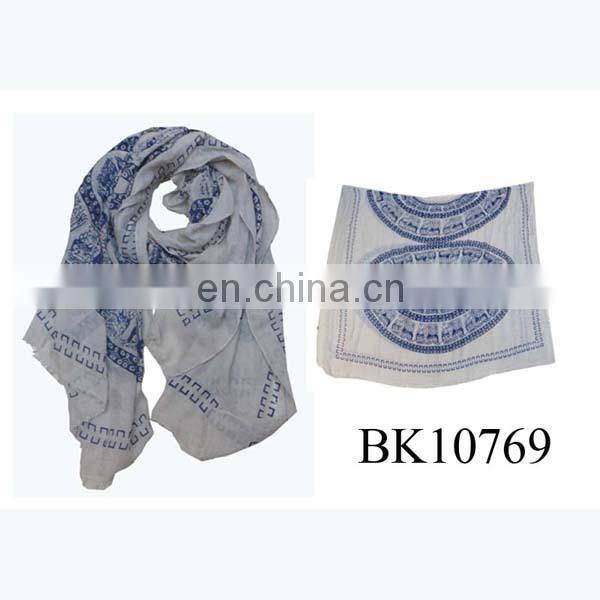 2014 newest shawl wholesale women printed american flag scarf