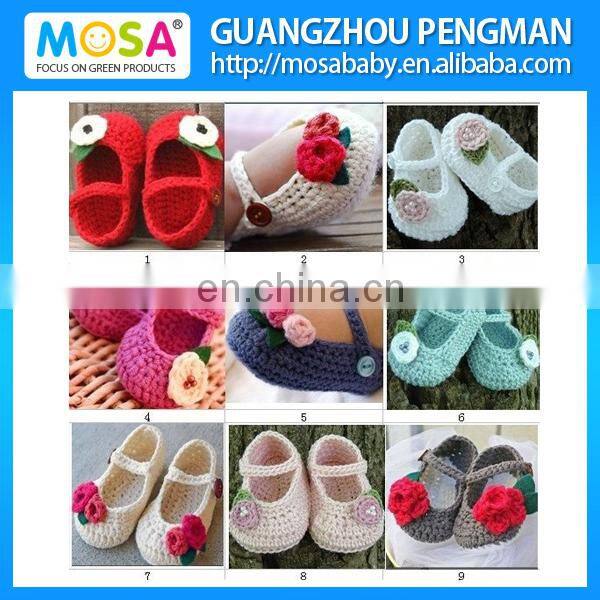 Handmde Crochet Baby Booties - Crochet Baby Shoes - Green Baby Girl Booties - Crochet Mary Janes - Handmade Fashion Baby Booties