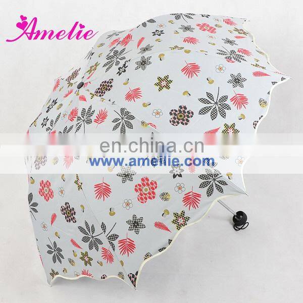 A0462 Rain and sun block 3 fold umbrella