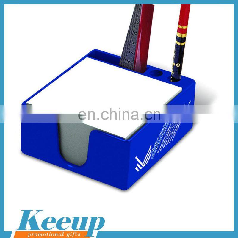 Promo Items Plastic Sticky Note Memo Holder
