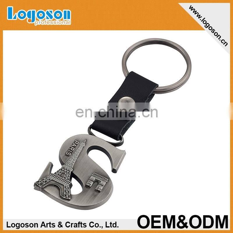 Christmas gift of keychain letters engraved keychain