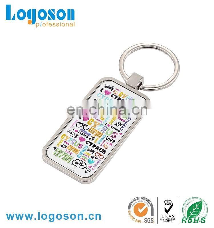 2016 Professional Customized Logo Metal Promotional Keychain