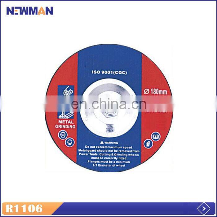 Abrasive Metal Cutting Disc, Aluminum Oxide Grains Blade Cut