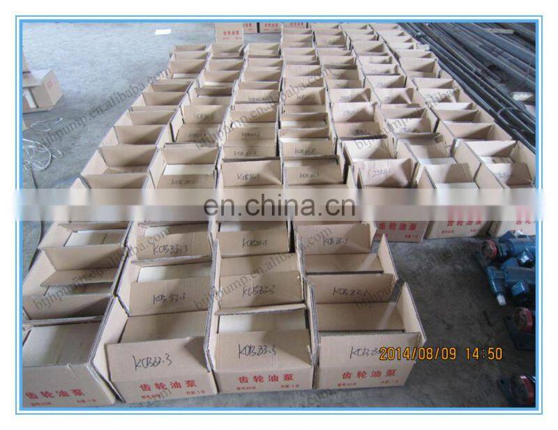 Of the best selling KCB type gear pump