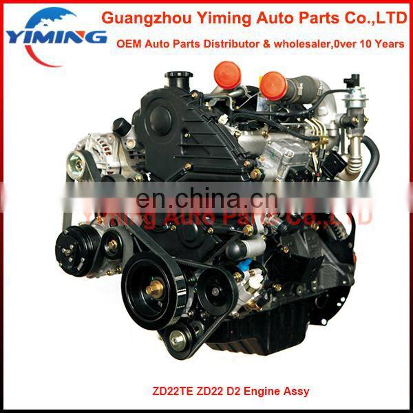 Auto engine long block for ZD22TE ZD22 D2