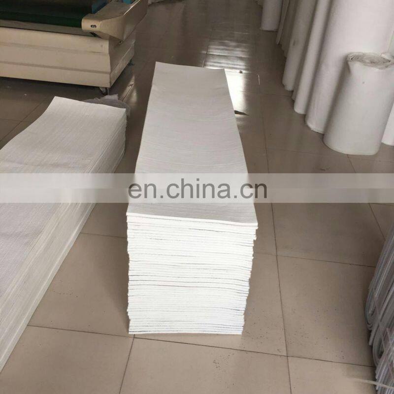 Manufacture 12mm thickness felt pads for steel slitting machine
