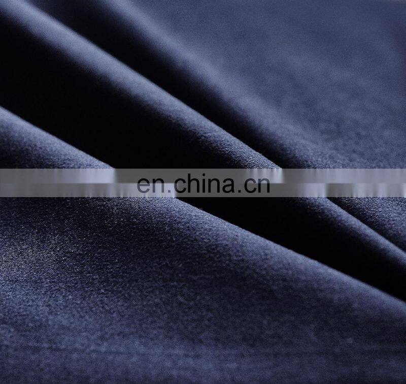 Duvet Cover Set 3pc Dark Blue Luxury Microfiber Down Comforter Quilt Bedding Cover with Zip Ties