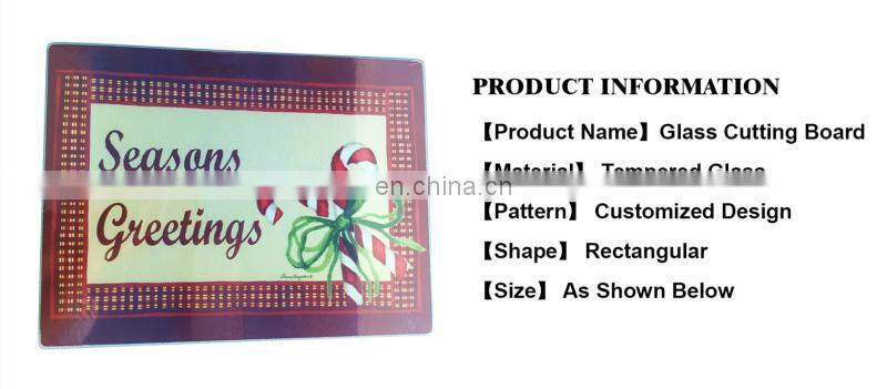 Personalized Tempered Glass Cutting Boards Christmas Gift Cheese Boards Wedding Gift Housewarming Gift
