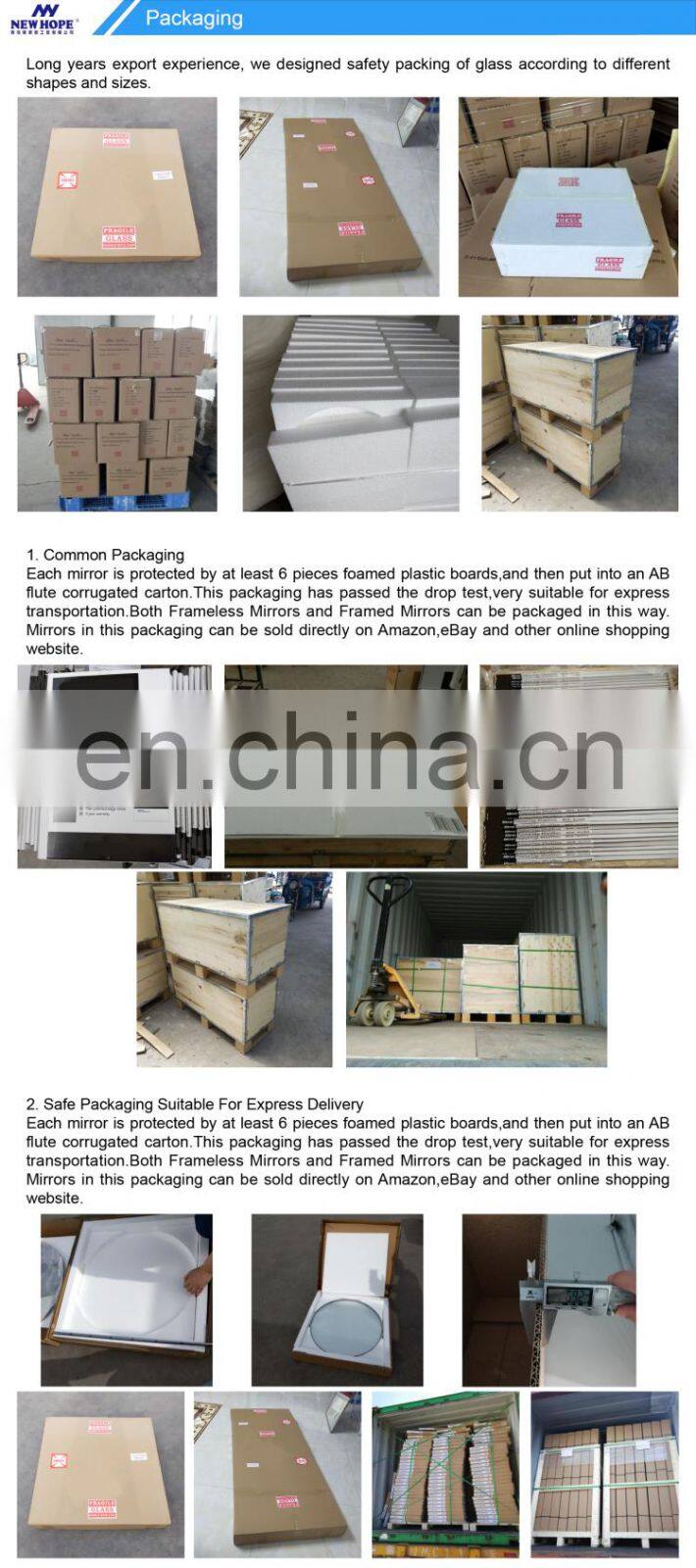 100% Solid Oak Wood Frame Wall Mirrro Full Length Floor Stand Mirror