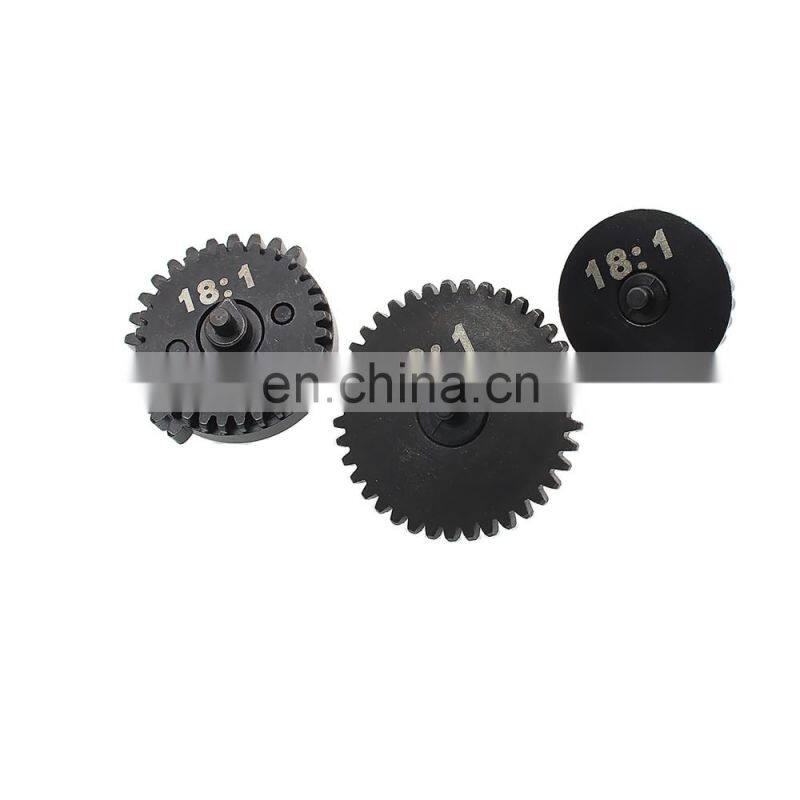 18:1 Manufacturer Durable hydraulic giant Gear Set Water Gel Beads Parts 11.1V Modified Special Metal Gear Set