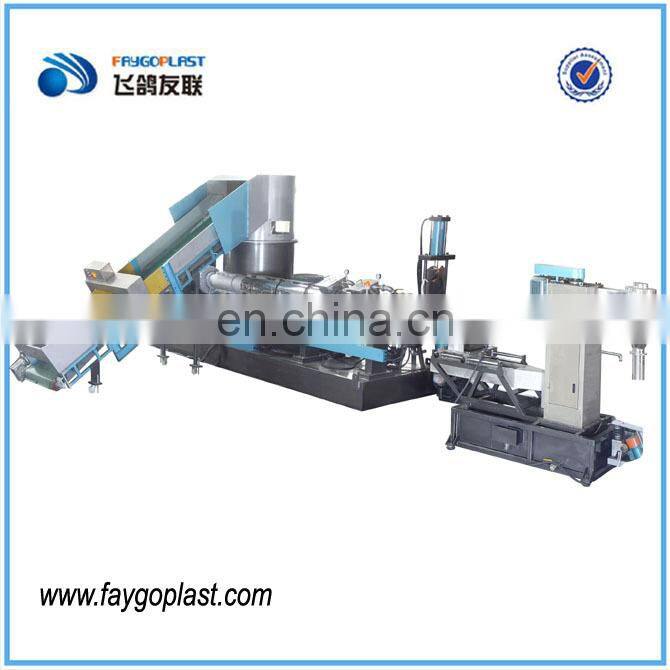 recycling pelletizing machine plastic