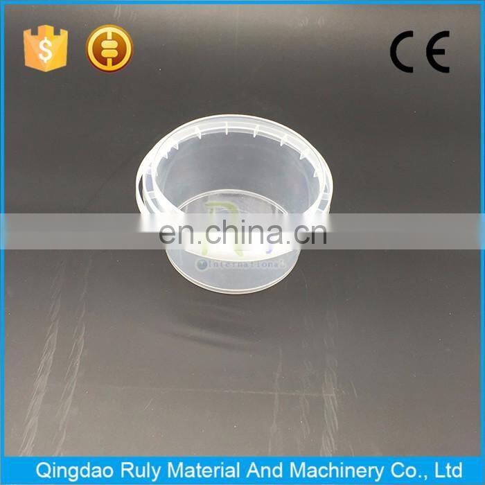 Custom different sizes clear plastic pail for kid's toys