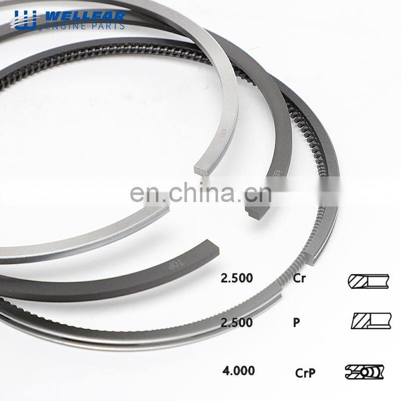 Piston Ring Manufacturers and Suppliers 97 mm  A48270 with Nitriding for OM 352A  engine