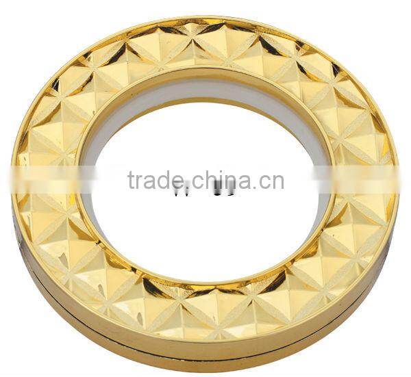 W Plastic Curtain Eyelet iron ring abs plastic rings