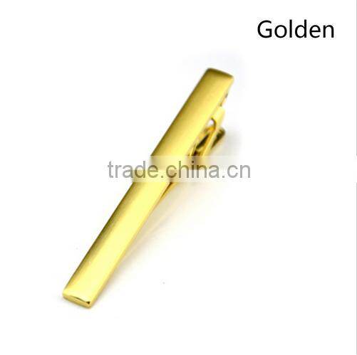 Charm Man Necktie Tie Clasps Clip Pin Bar Multi-Color Wedding Stainless Steel