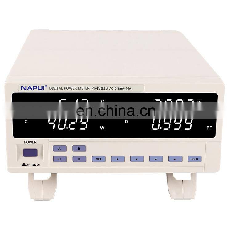 NAPUI PM9813 Multi-functional Digital Power Meter V W VA PF Hz Analyzer