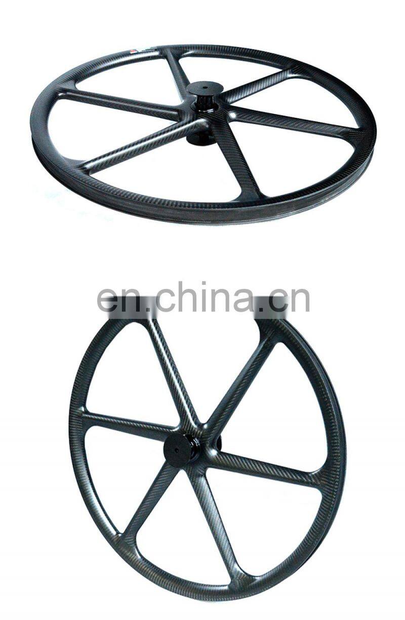 Lightcarbon 6-Spoke Carbon MTB Bike Wheelset for 29er Mountain Bicycle Wheels Logo Custom