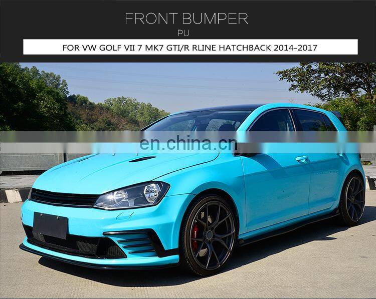 Trade Assurance PU Clubsport Front Bumper for VW Golf 7 VII MK7 GTI R 14-16