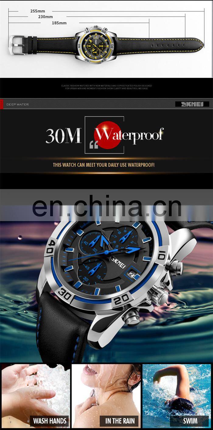 Wholesale import watches wristwatches leather watch jam tangan quartz watch