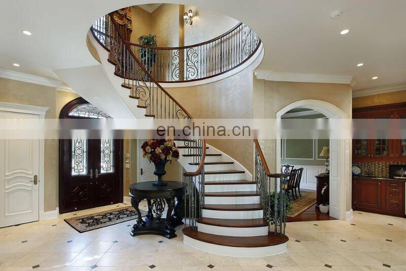 luxury home plans contemporary curved double staircase for sale