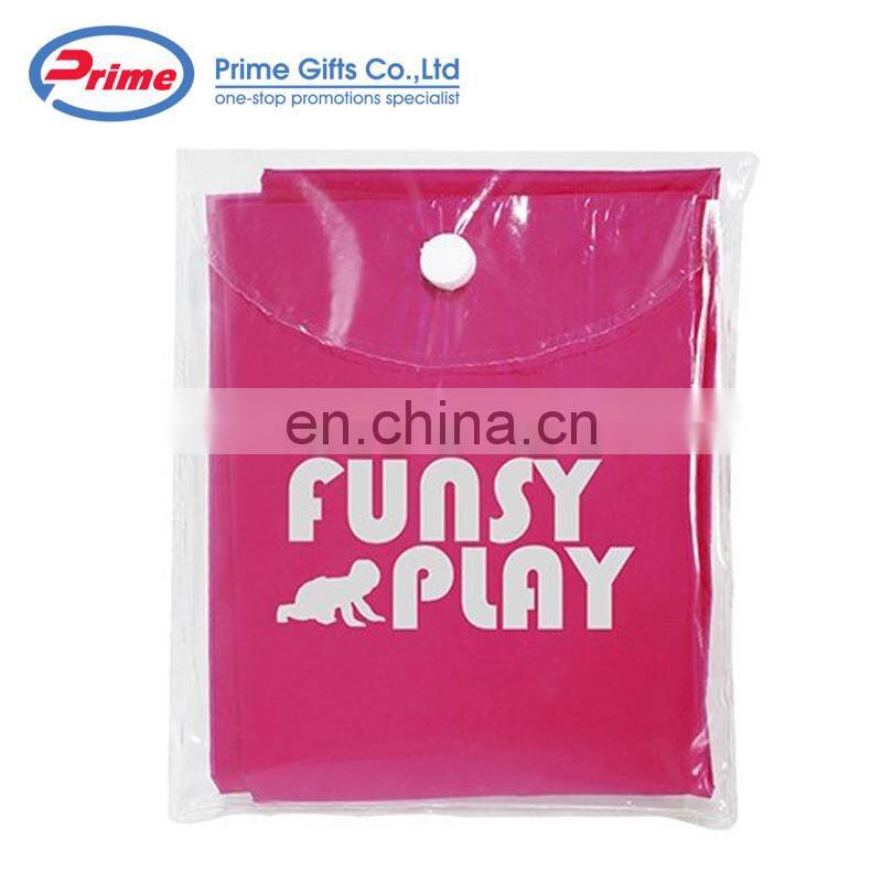 Promotional Poncho Raincoat Adult with Custom Logo