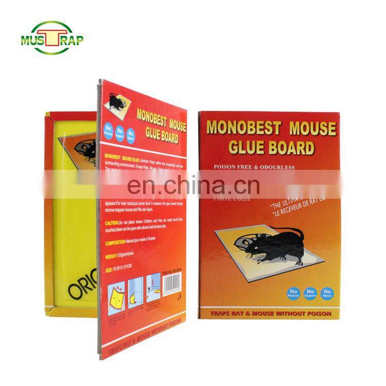 Best selling paper board mouse glue trap electronic rat trap