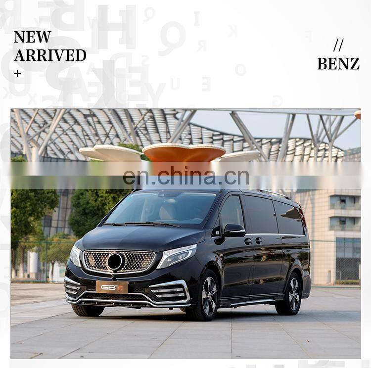 GBT drop shipping auto tuning parts v-class vito vip conversion kit facelift for mercedes vito w447 body kit