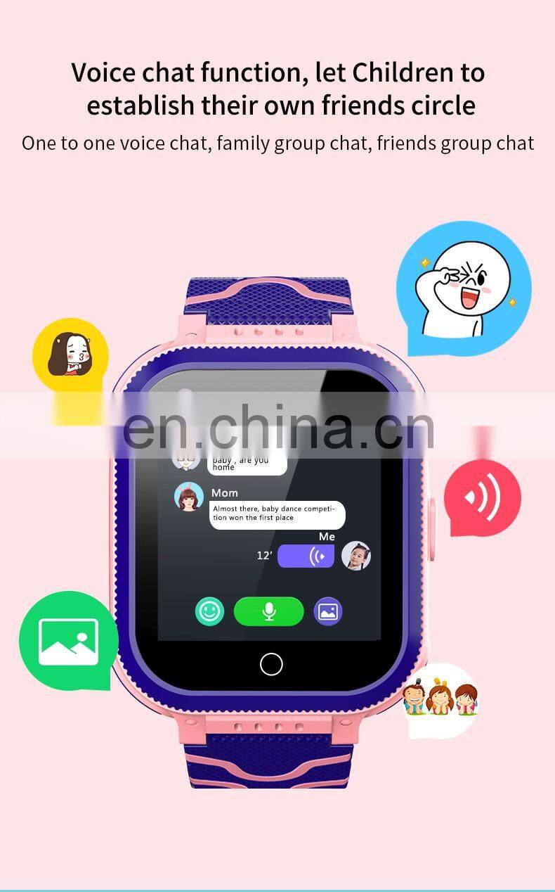 4G Kids Smart Watch T3, 2018 Hottest Gift For Kids in Xmas And New Year,Smart Watch With Touch Screen And Camera Use Nano Card