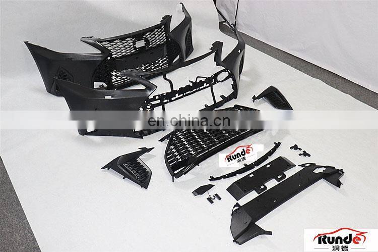 RUNDE PP injection molding material auto body kit for conversion kit Lexus front bumper is250 is300 is350