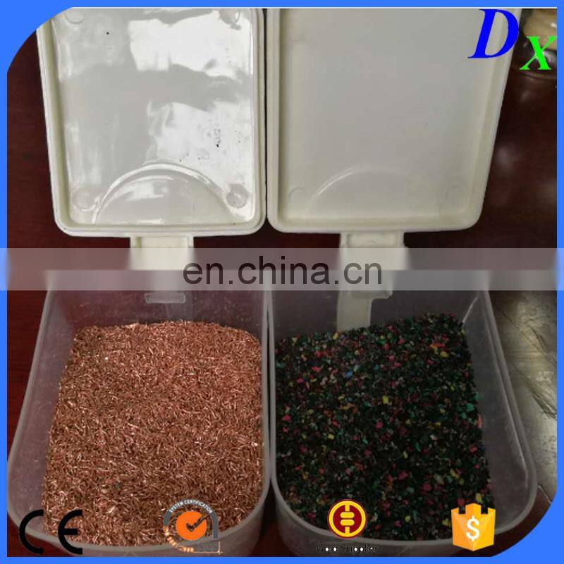 scrap copper wire cable granulator recycling making machine with low price
