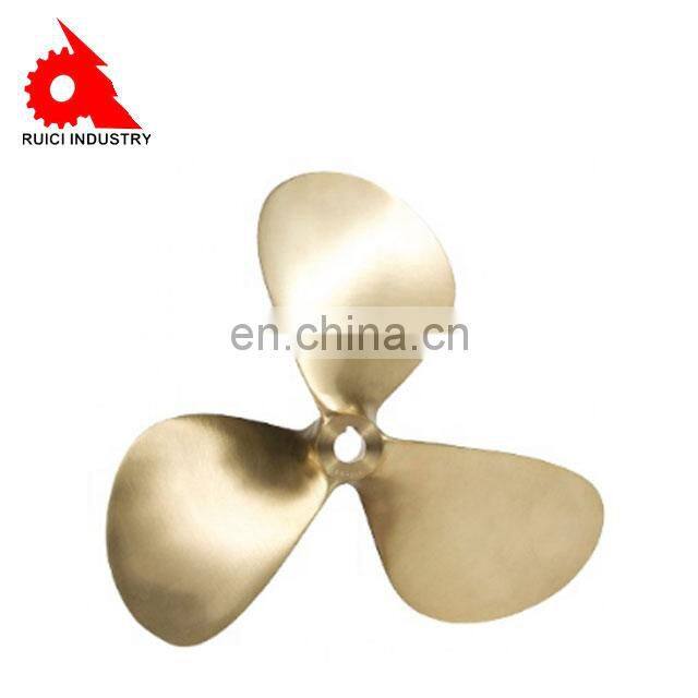 Competition speed marine yacht bronze propeller